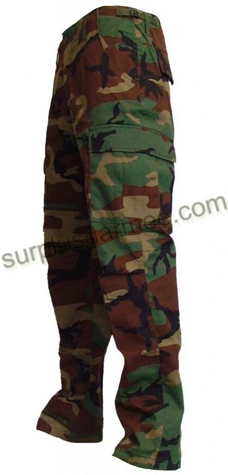 Camouflage Woodland Pants - Army Supply Store Military