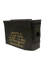 MILCOT MILITARY Boite Munition Militaire Petite 7.62 Usagée