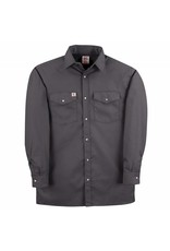 BIG-BILL Big Bill Work Shirt M-Long Grey