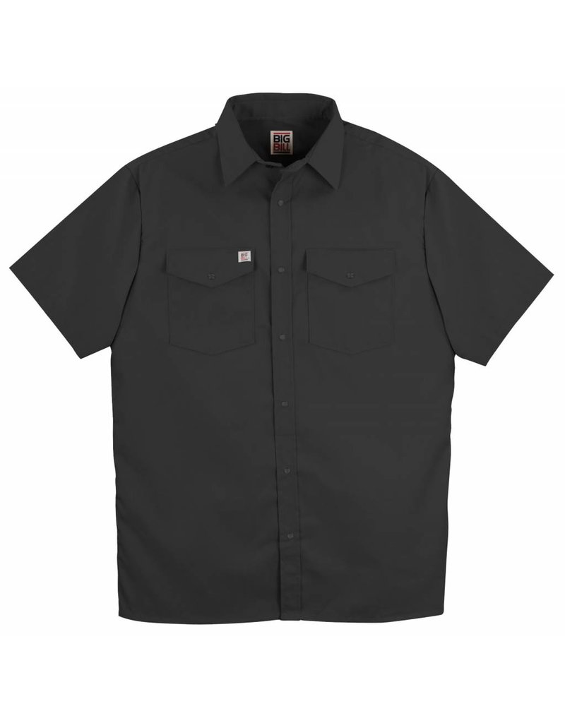 BIG-BILL Big Bill Work Shirt M-Short Black 237