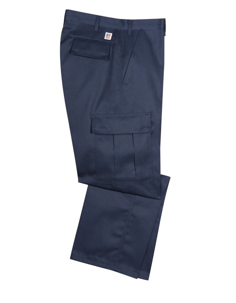 BIG-BILL Navy Big Bill Cargo Work Pants