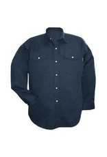 GATTS 625-S M-Long navy Work Gatting Shirt