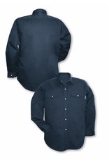 GATTS 625-S M-Long navy Work Gatting Shirt