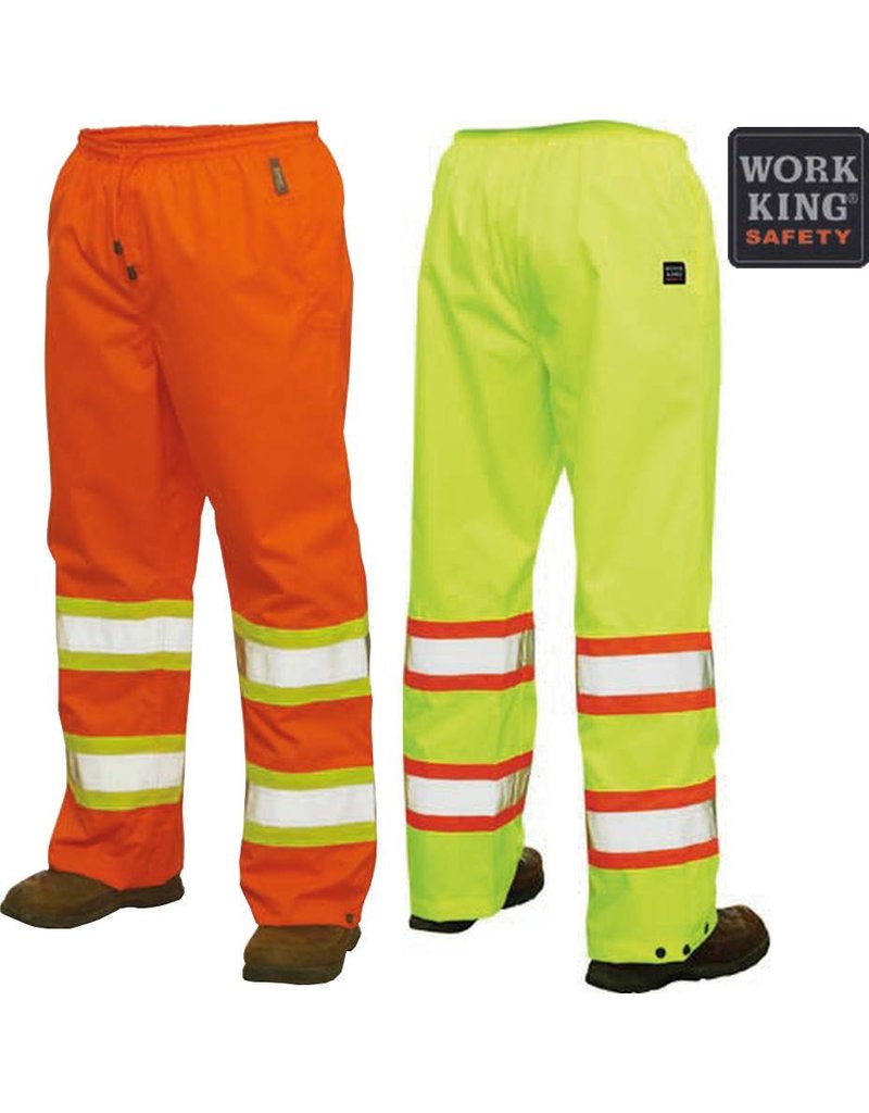 WORK KING Pantalon Impermeable Réflectif Work King