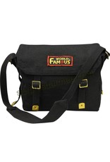 WORLD FAMOUS Sac en Bandoulière 100% Cotton Canvas World Famous