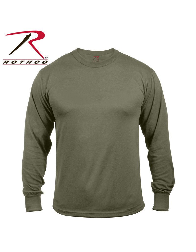 ROTHCO Rothco Breathable Long Sleeve Sweater olive