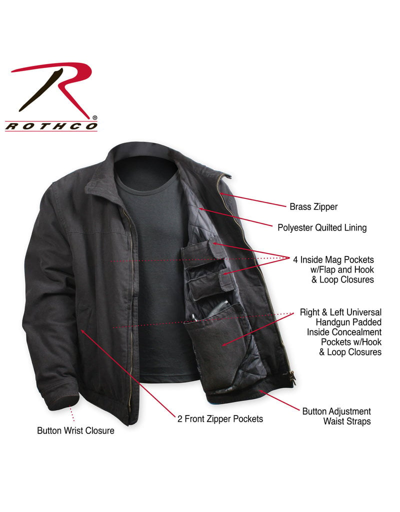 ROTHCO Rothco 3 Season Concealed Carry Jacket