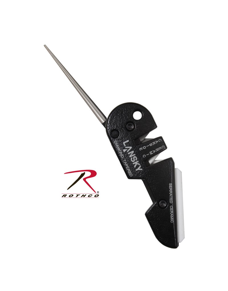 Lansky CS Knife Sharpener: Specially designed for Cold Steel Serrated Knife  Sharpening - LTRCS