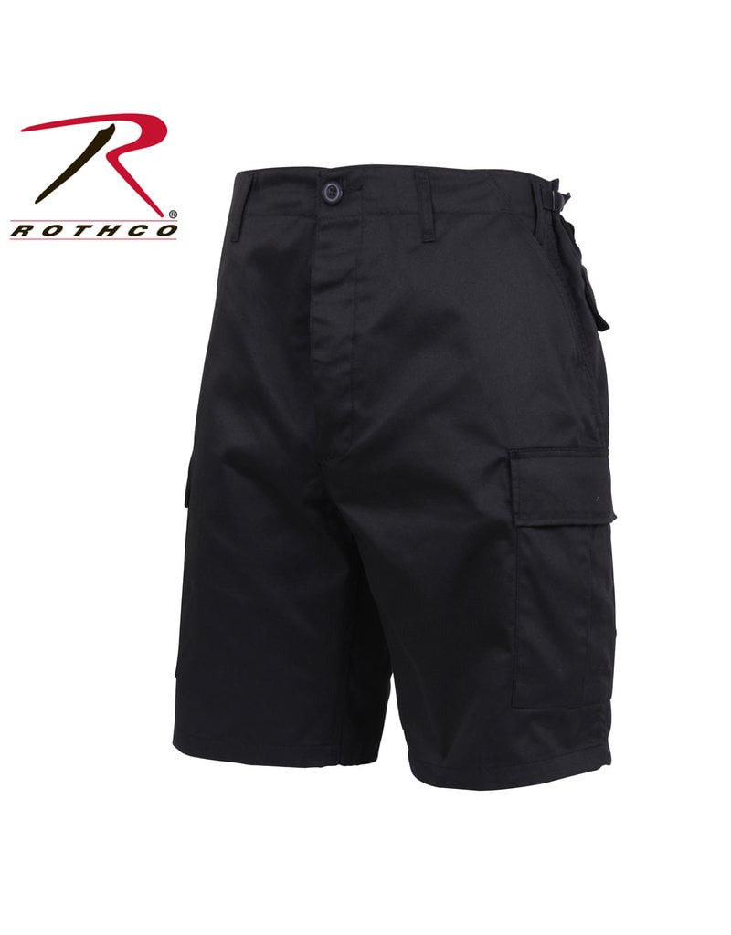 ROTHCO Cargo Shorts Black Military Style Rothco