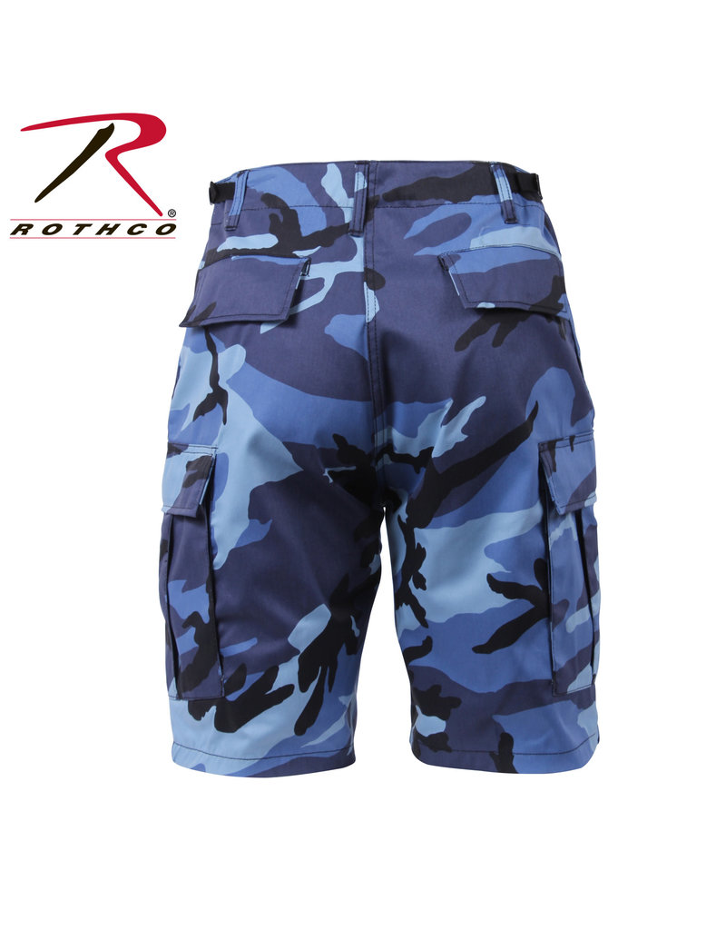 ROTHCO Navy Blue Military Camouflage Bermuda Shorts