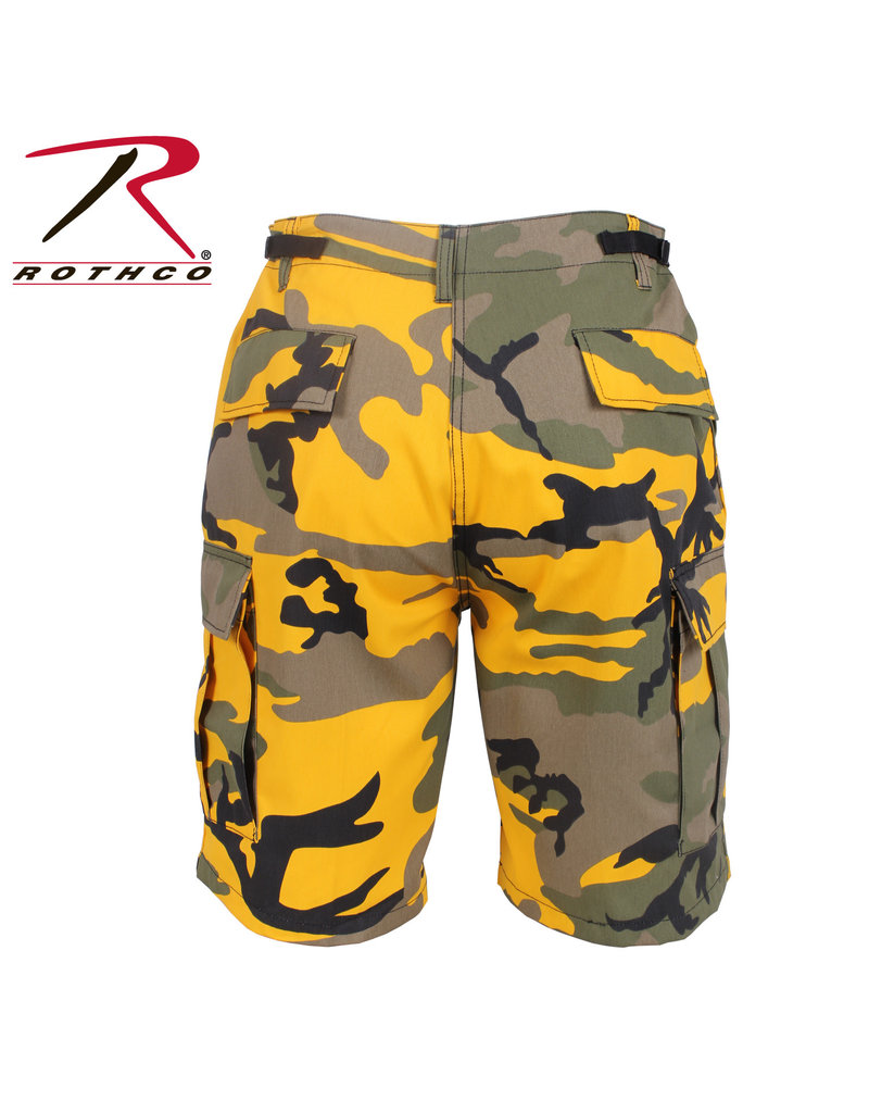 ROTHCO Army Military Style Bermuda Shorts Camouflage Yellow Rothco