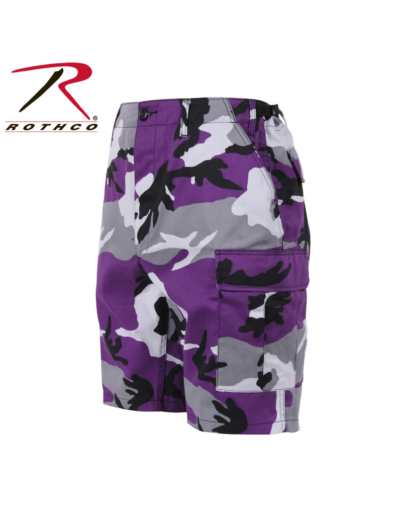 ROTHCO Purple Military Camouflage Bermuda Shorts Rothco