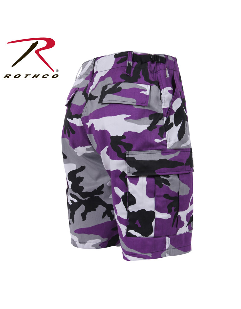 ROTHCO Purple Military Camouflage Bermuda Shorts Rothco