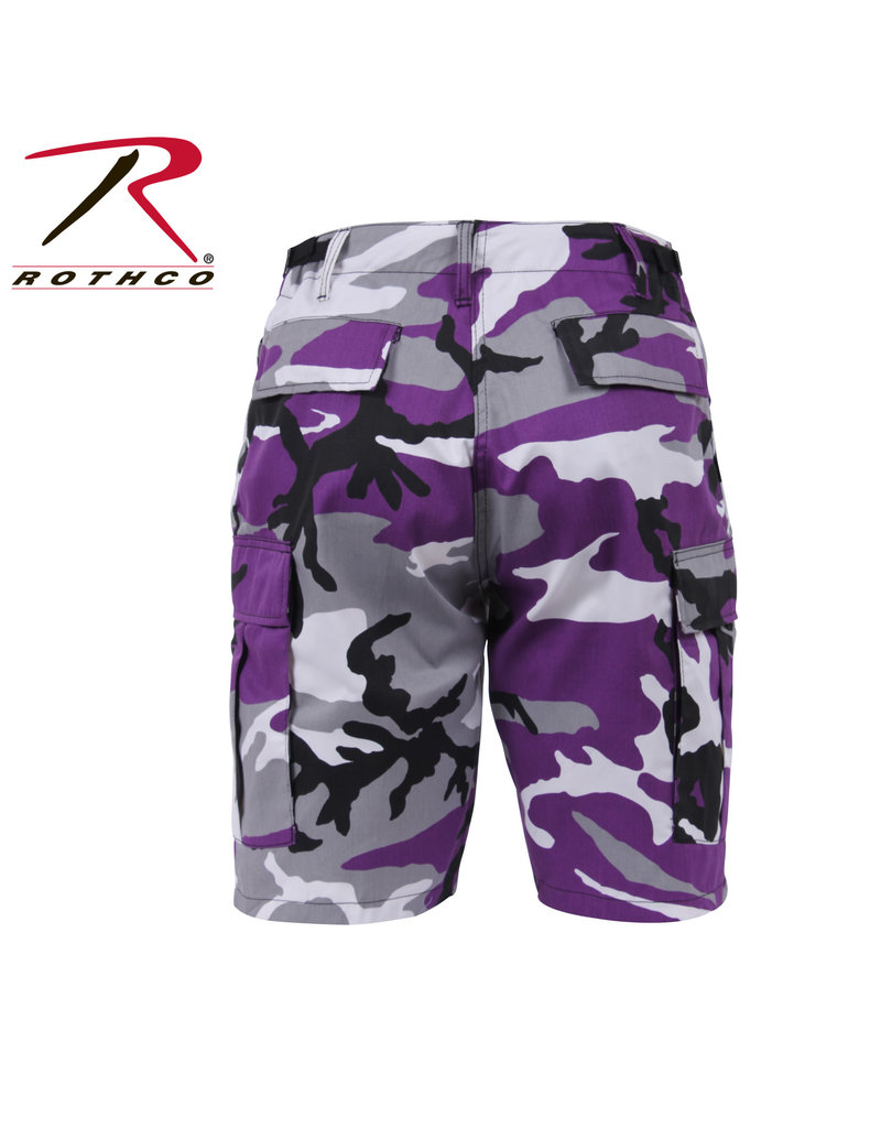 ROTHCO Purple Military Camouflage Bermuda Shorts Rothco