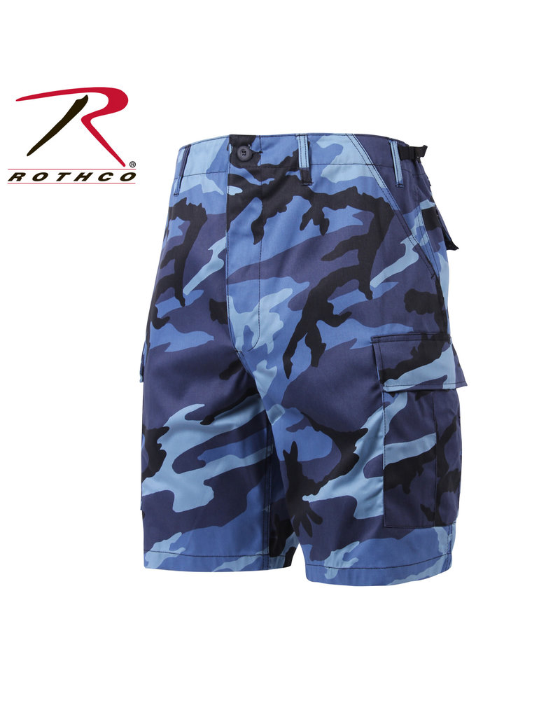 ROTHCO Navy Blue Military Camouflage Bermuda Shorts