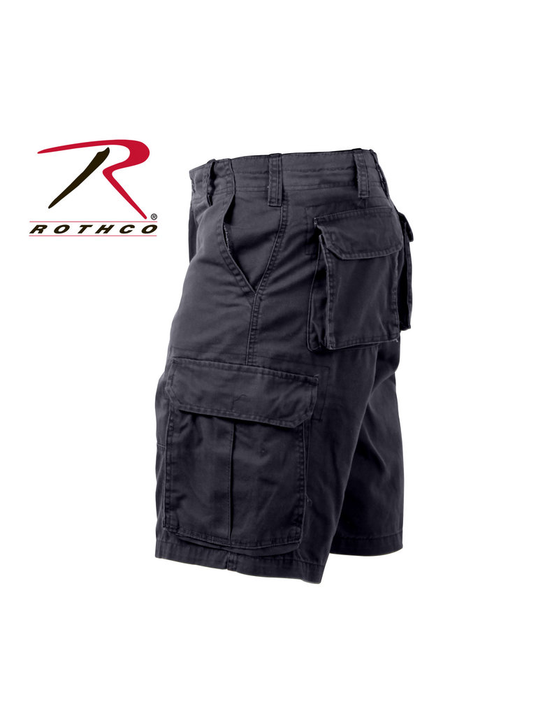 ROTHCO Cargo Shorts Vintage Black Rothco