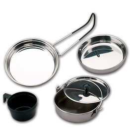 NORTH 49 Cookware CookSet Camping Stainless Steel North 49
