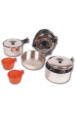 NORTH 49 Set Cuisine Large Camping Gamelle Stainless North 49