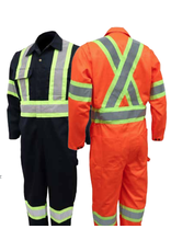 GATTS Gatts Reflective Stripe Visibility Coverall