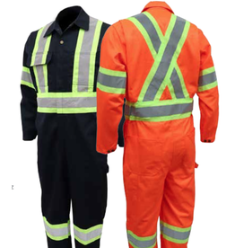 GATTS Gatts Reflective Stripe Visibility Coverall