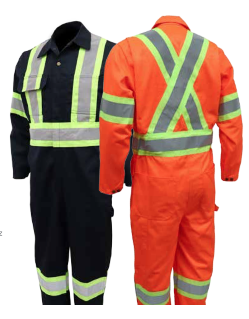GATTS Gatts Reflective Stripe Visibility Coverall