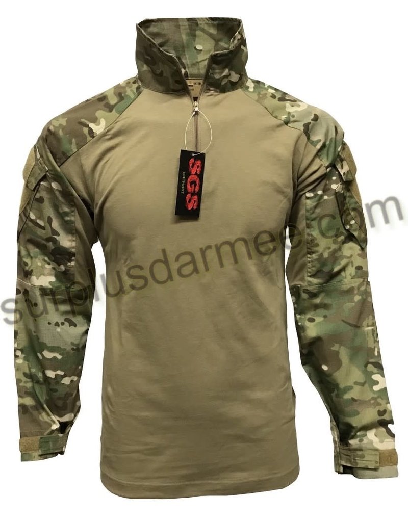 SGS Chandail de Combat Camo Multicam SGS