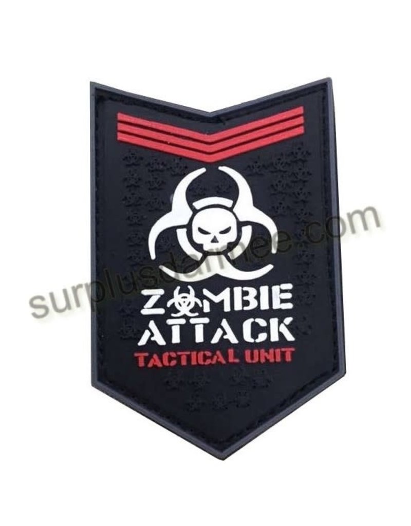 SHADOW ELITE Patch PVC Velcro Zombie Attack