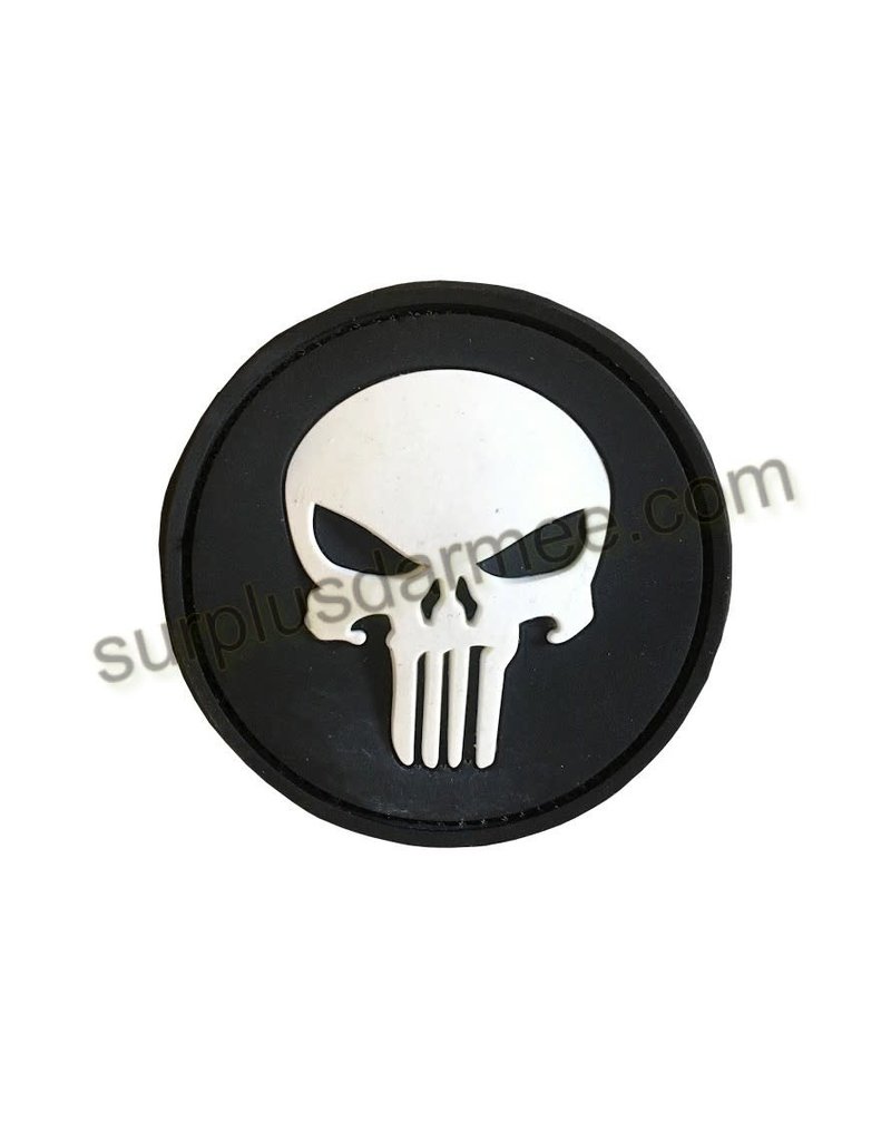 SHADOW ELITE Patch PVC Velcro Skull Glow in The Dark