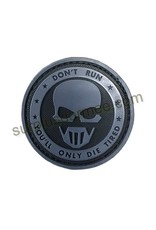 SHADOW ELITE Patch PVC Velcro Don,t Run (Skull)