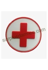 SHADOW ELITE Patch PVC Velcro Croix Rouge Medic Red / White