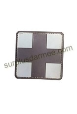 SHADOW ELITE Patch PVC Velcro Croix Medic Brown/tan