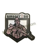 SHADOW ELITE Patch PVC Velcro Chandail Airsoft 2 Go Green