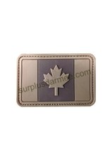 SHADOW ELITE Patch Canada PVC Velcro Canadian Flag Tan