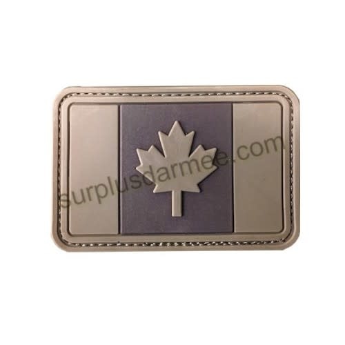 Patch Canada PVC Velcro Canadian Flag Tan Army Supply Store Military