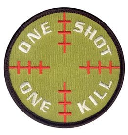 ROTHCO Patch Velcro One Shot One Kill