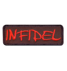 ROTHCO Patch Velcro Infidele Rouge