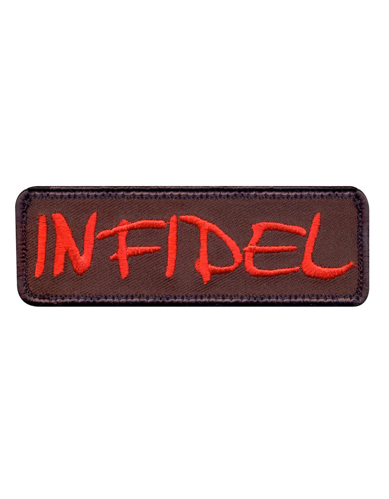 ROTHCO Patch Velcro Infidele Rouge