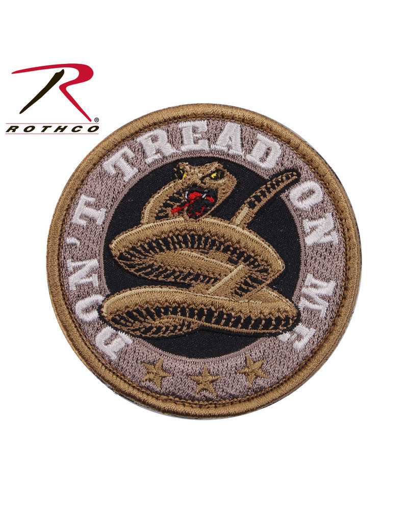 ROTHCO Patch Velcro Don't Tread On Me (Rond)