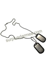 ROTHCO Dog Tag Identification Plaque Style Militaire U.S