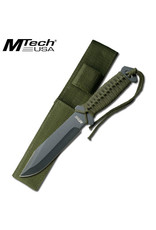 M-TECH Couteau a Lame Fixe Pleine Survie Paracorde MTECH