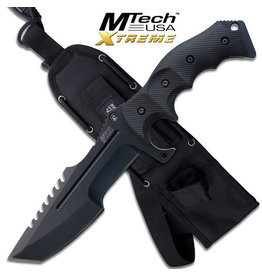 M-TECH Couteau a Lame Fixe Stainless 440 G10 MTECH MX-8054