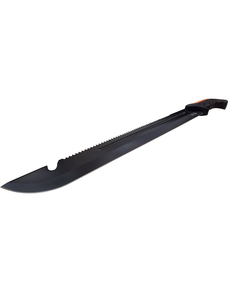 ELK RIDGE Machette Dentelé 23.5" Noir Orange ELK RIDGE