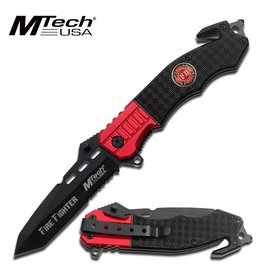 M-TECH Pocket Folding Knife Fire Department MTECH MT-740FD