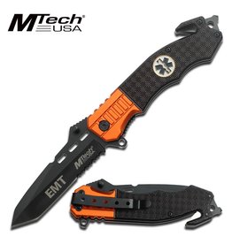 M-TECH Tactical Folding Knife EMT Medic MTECH MT-740EM