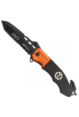 M-TECH Tactical Folding Knife EMT Medic MTECH MT-740EM