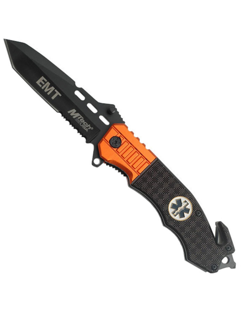 M-TECH Couteau Pliant EMT Medic TAC-FORCE TF-740EMNS