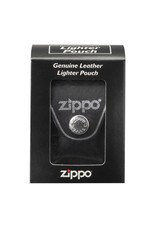 ZIPPO Zippo Black Leather Clip Pouch LPCBK