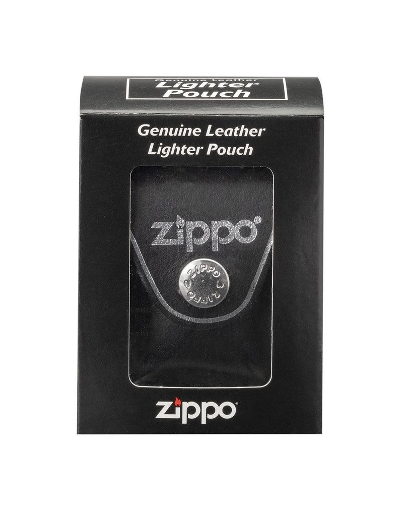 ZIPPO Zippo Black Leather Clip Pouch LPCBK