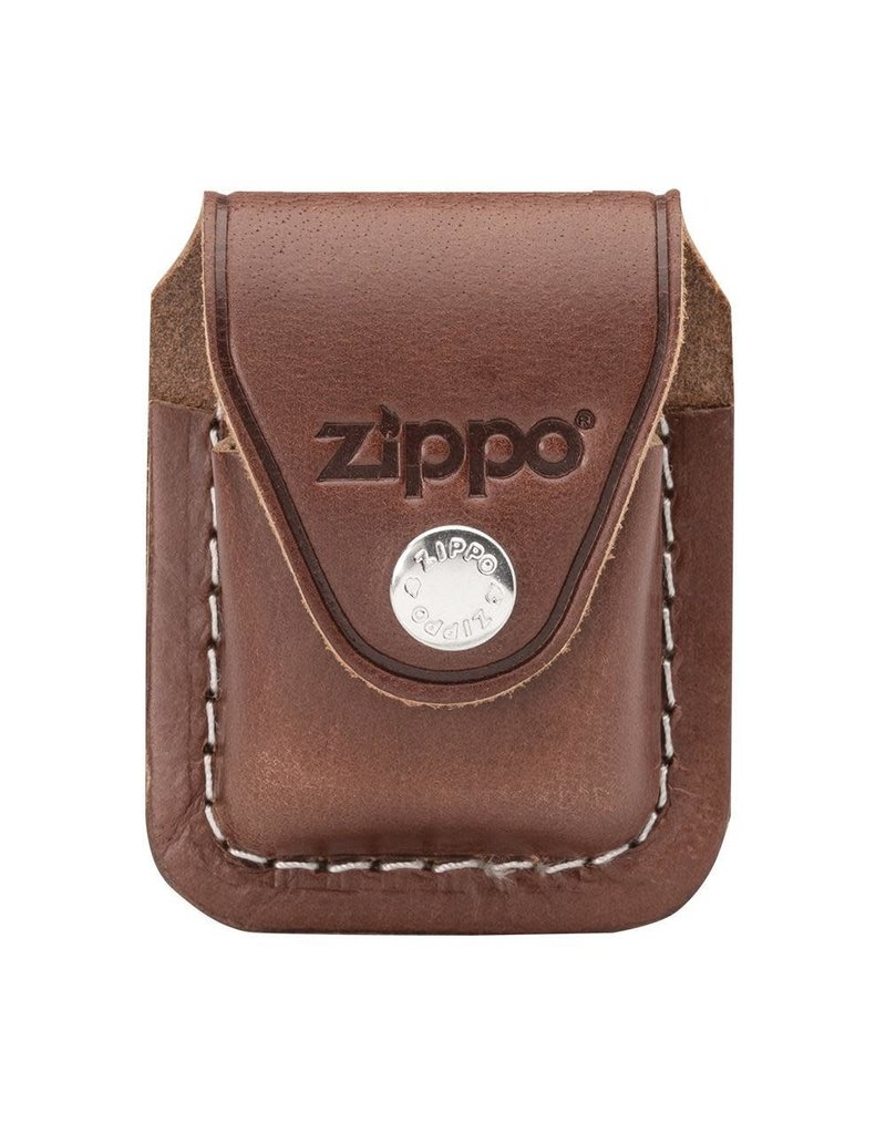 ZIPPO Zippo Pouch Brown Leather LPCB