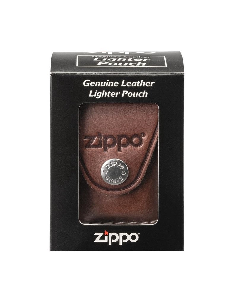 ZIPPO Zippo Pochette Cuir Brun LPCB